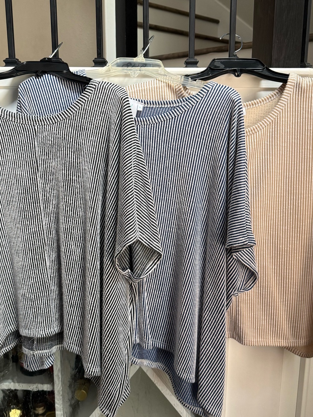 Bundle Confident Decisions - 3 Striped Oversized Tees